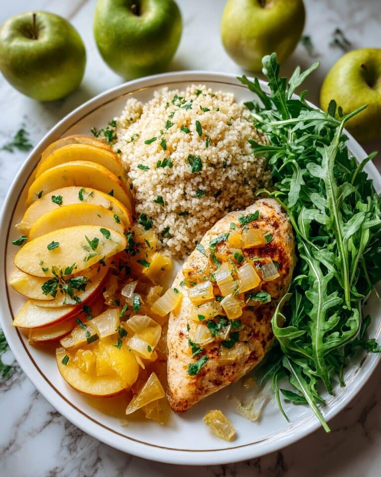 Baked Chicken with Apples and Honey Recipe