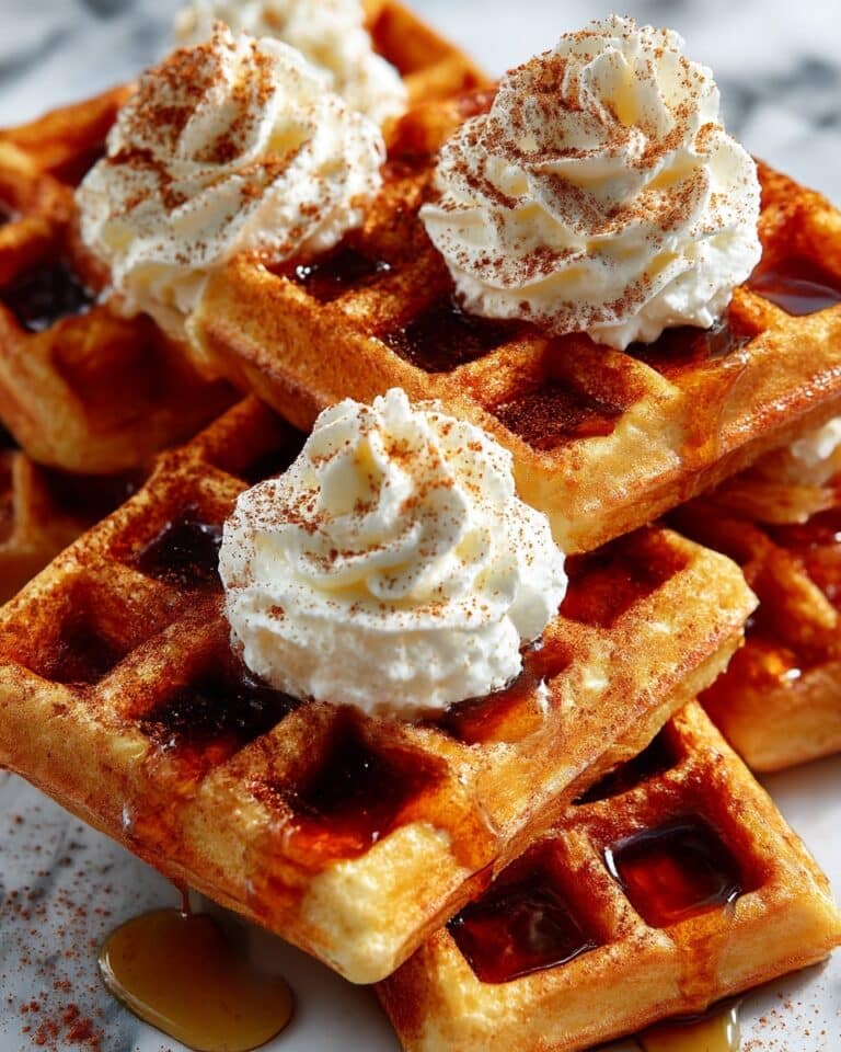 Pumpkin Spice Waffles Recipe