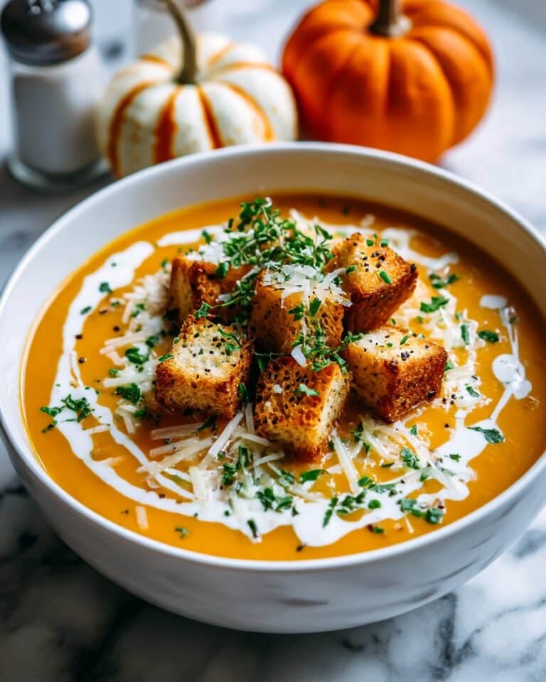 Creamy Pumpkin Tomato Soup Recipe