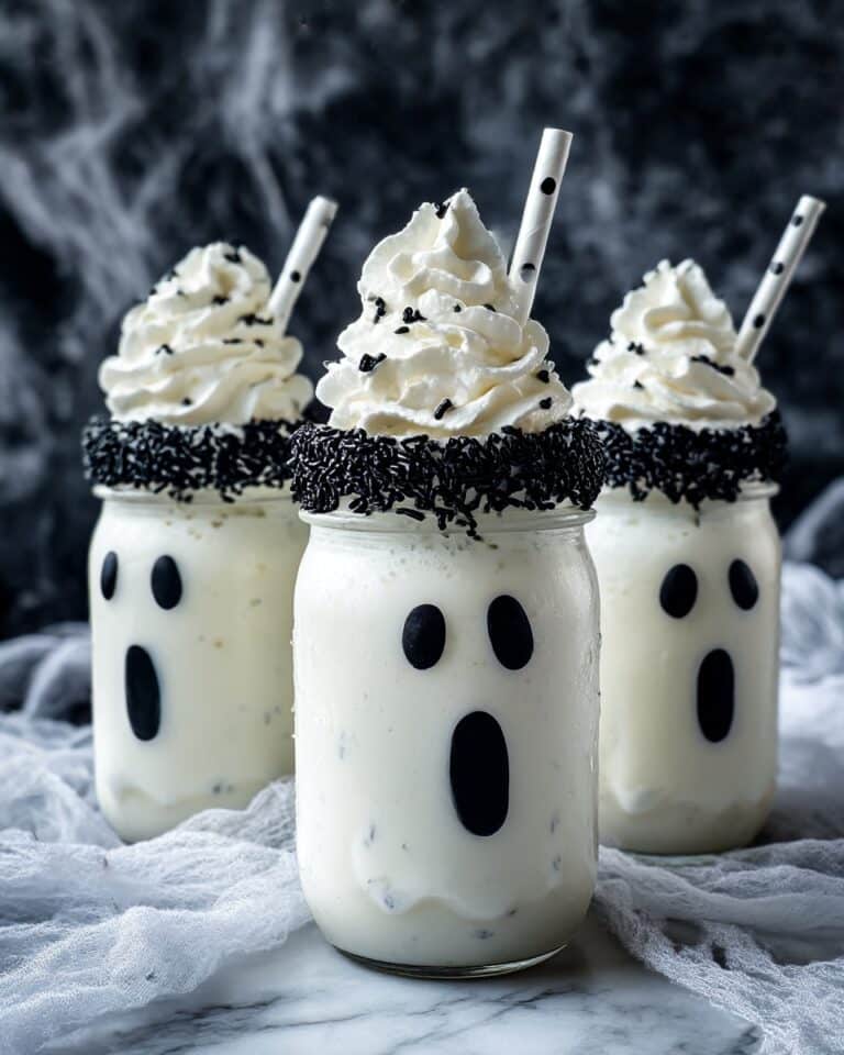 Boo-nilla Ghost Milkshakes Recipe