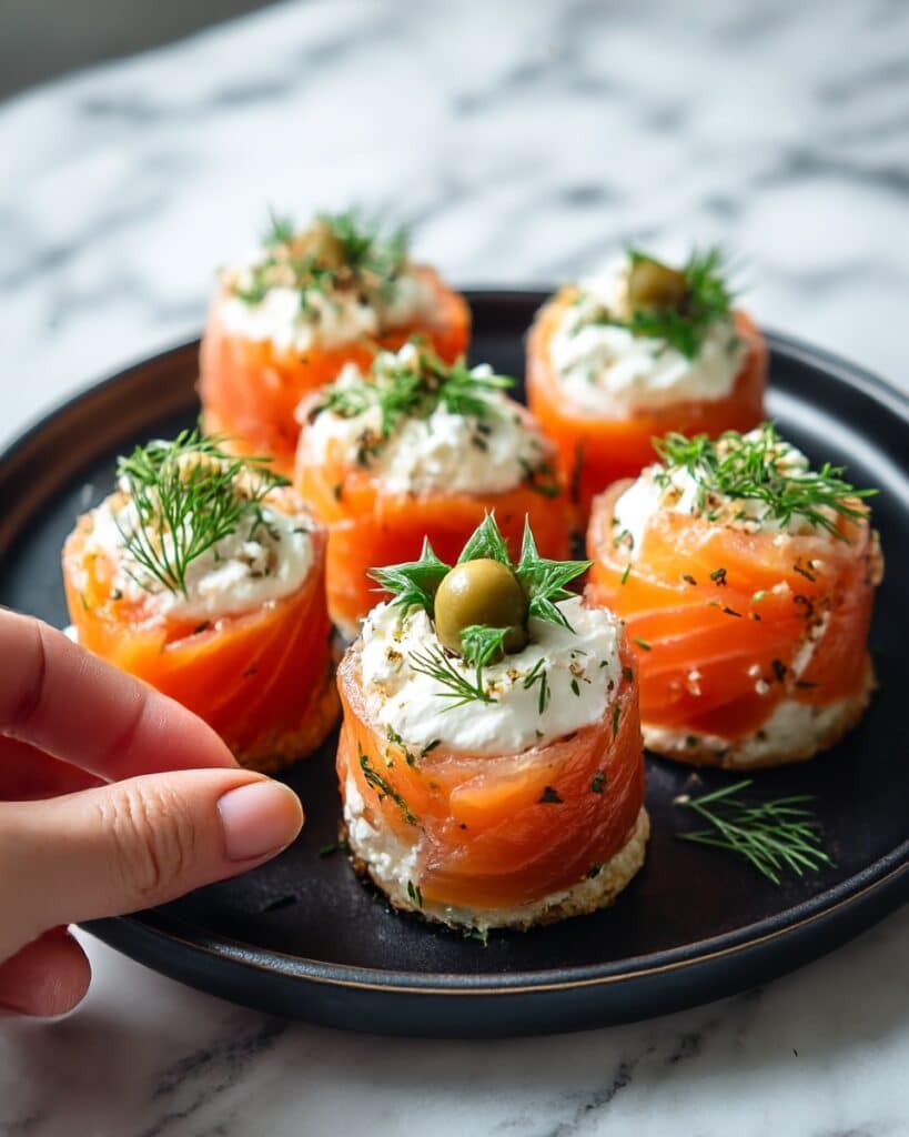Easy Smoked Salmon Eye Canapes Perfect For Halloween Recipe