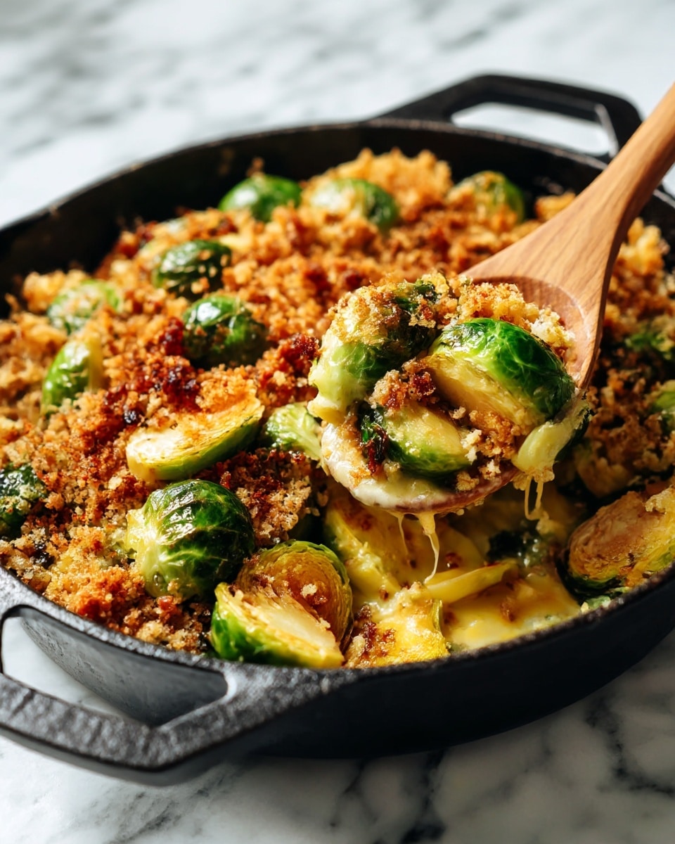 A wooden board lays on a white marbled surface with several roasted Brussels sprouts halved and whole, arranged casually. Each Brussels sprout shows outer leaves in deep green with charred dark spots, and inner layers that are golden brown with a slightly crispy texture. Some sprouts have small white salt crystals sprinkled on them, adding a bit of sparkle. The mix of dark green, golden brown, and glowing charred edges creates a warm, rustic look. Photo taken with an iphone --ar 4:5 --v 7