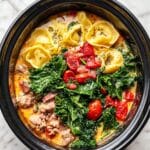 Slow Cooker Tortellini Soup Recipe