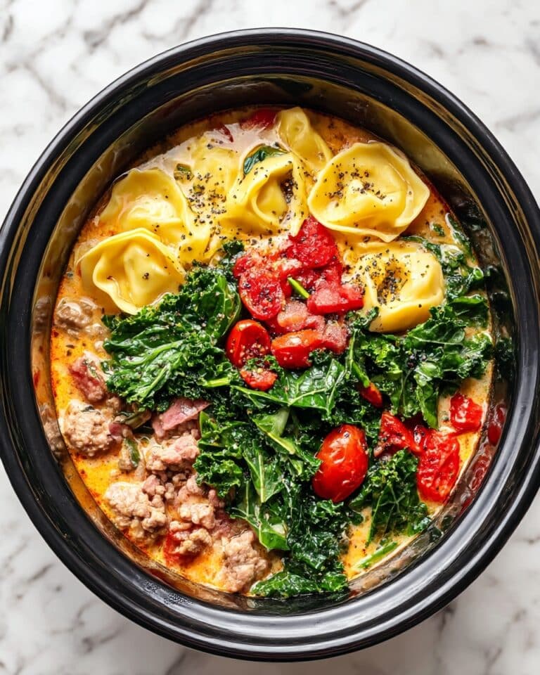 Slow Cooker Tortellini Soup Recipe