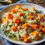 Creamy Butternut Squash Risotto with Parmesan and Warm Spices Recipe