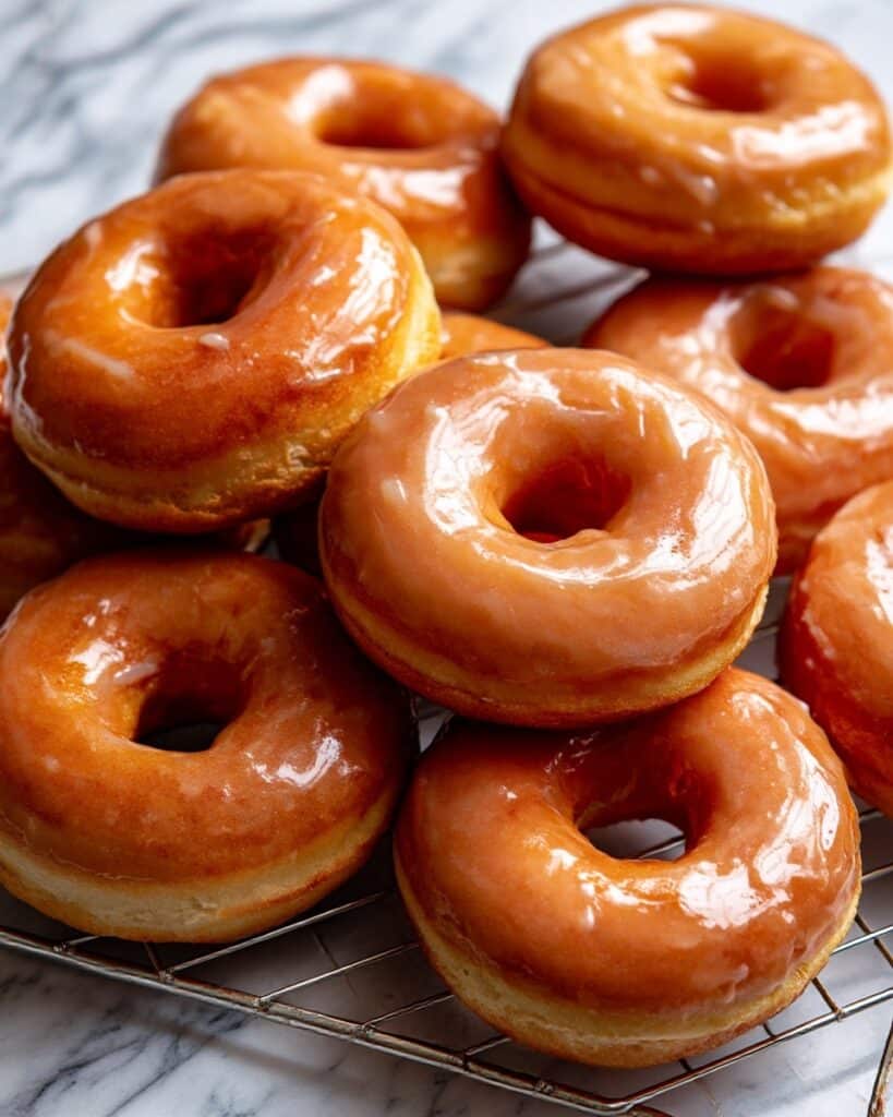 Baked Pumpkin Donuts with Maple Glaze Recipe